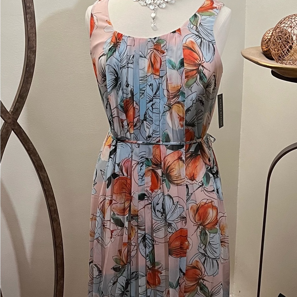 Donna Morgan pleated dress